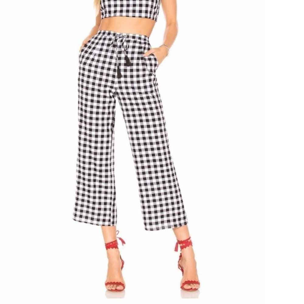 Majorelle Theo Cropped Pant in Picnic